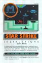 Star Strike Atari instructions
