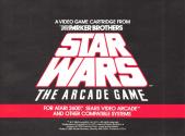 Star Wars - The Arcade Game Atari instructions