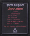 Street Racer Atari cartridge scan