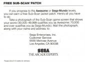 Sub-Scan Atari instructions