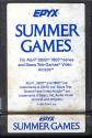 Summer Games Atari cartridge scan