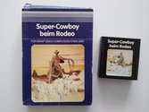 Super-Cowboy beim Rodeo Atari cartridge scan