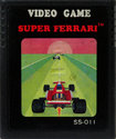Super Ferrari Atari cartridge scan