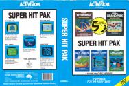 Super Hit Pak - River Raid / Grand Prix / Fishing Derby / Sky Jinks / Checkers Atari cartridge scan