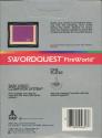 SwordQuest - FireWorld Atari cartridge scan