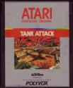 Tank Attack Atari cartridge scan