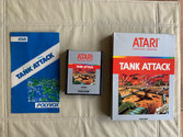 Tank Attack Atari cartridge scan