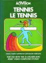 Tennis - Le Tennis Atari cartridge scan