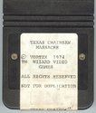 Texas Chainsaw Massacre (The) Atari cartridge scan