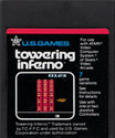 Towering Inferno Atari cartridge scan