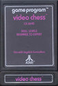 Video Chess Atari cartridge scan