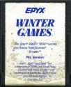 Winter Games Atari cartridge scan