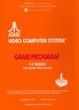Wizard Atari cartridge scan