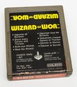 Wizard of Wor Atari cartridge scan