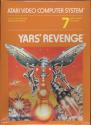 Yars' Revenge Atari cartridge scan