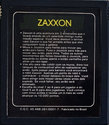 Zaxxon Atari cartridge scan