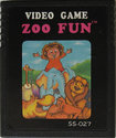 Zoo Fun Atari cartridge scan