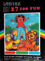 Zoo Fun Atari cartridge scan