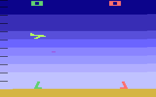 Air-Sea Battle atari screenshot