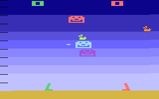 Air-Sea Battle atari screenshot