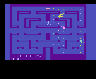 Alien atari screenshot