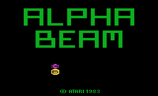 Alpha Beam with Ernie atari screenshot
