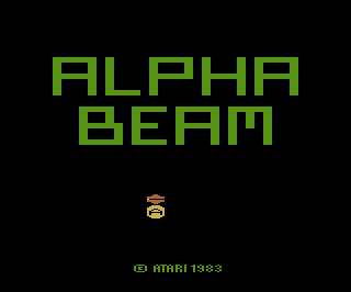 Alpha Beam with Ernie atari screenshot