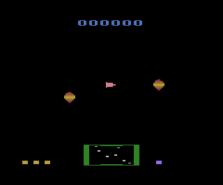 Asteroid Belt atari screenshot