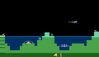 Atlantis II atari screenshot