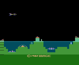 Atlantis atari screenshot