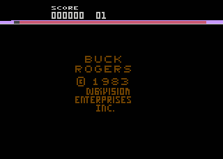 Buck Rogers atari screenshot