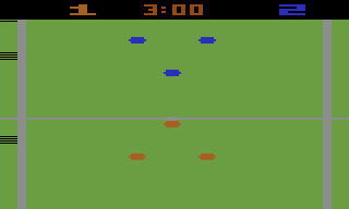 -- Atari VCS Atari 2600 juego PAL Pele's Soccer 1986 