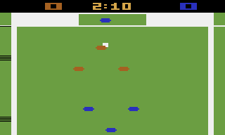 Pelé's Soccer atari screenshot