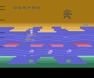 Congo Bongo atari screenshot