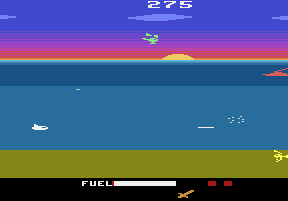 Crash Dive atari screenshot