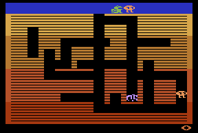 Dig Dug atari screenshot