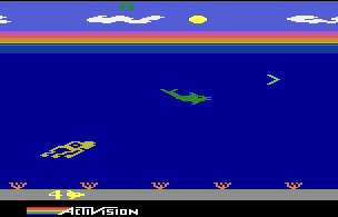 Dolphin atari screenshot