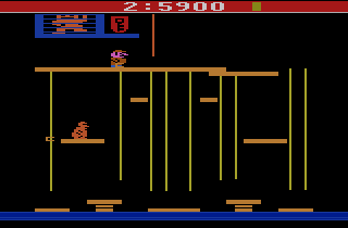 Donkey Kong Junior atari screenshot