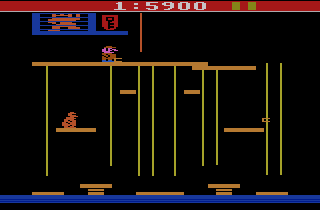 Donkey Kong Jr atari screenshot