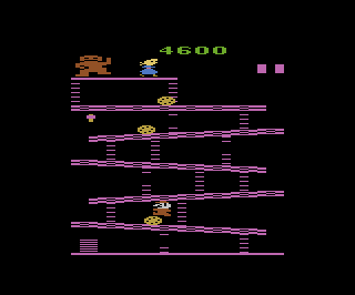 Donkey Kong atari screenshot