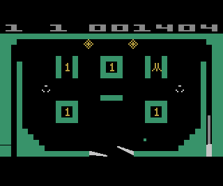 Double-Game Package - Flippern / Volleyball atari screenshot