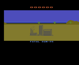 Fatal Run atari screenshot