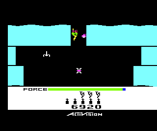 H.E.R.O. atari screenshot