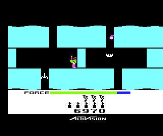 H.E.R.O. atari screenshot