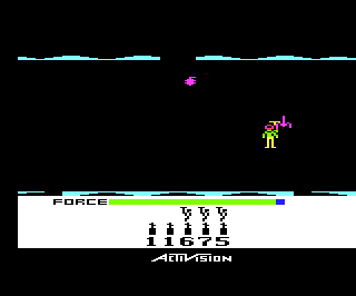 H.E.R.O. atari screenshot