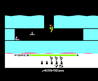 H.E.R.O. atari screenshot