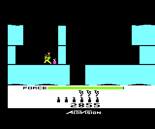 H.E.R.O. atari screenshot