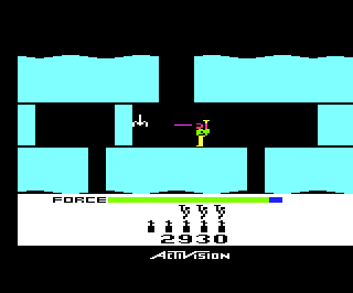 H.E.R.O. atari screenshot