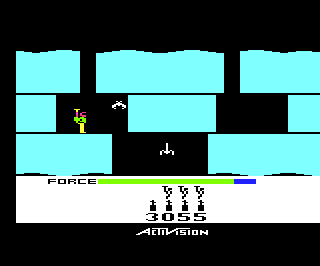 H.E.R.O. atari screenshot