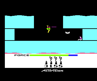 H.E.R.O. atari screenshot